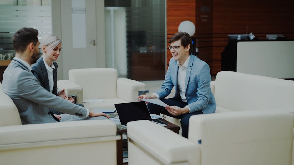 Corporate boardroom meeting with professionals discussing governance documents